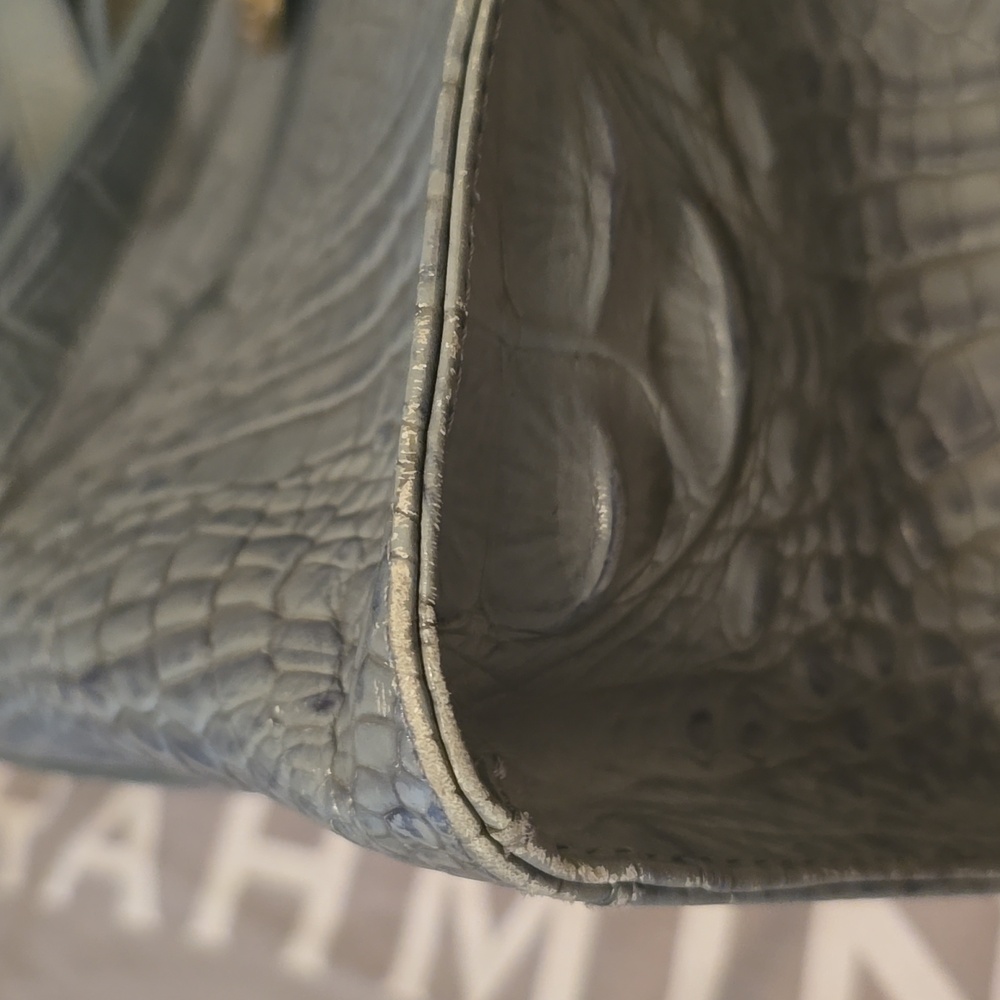 Brahmin Melbourne Anywhere Shoulder Bag with Crocodile Embossed Texture - Picture 11 of 11
